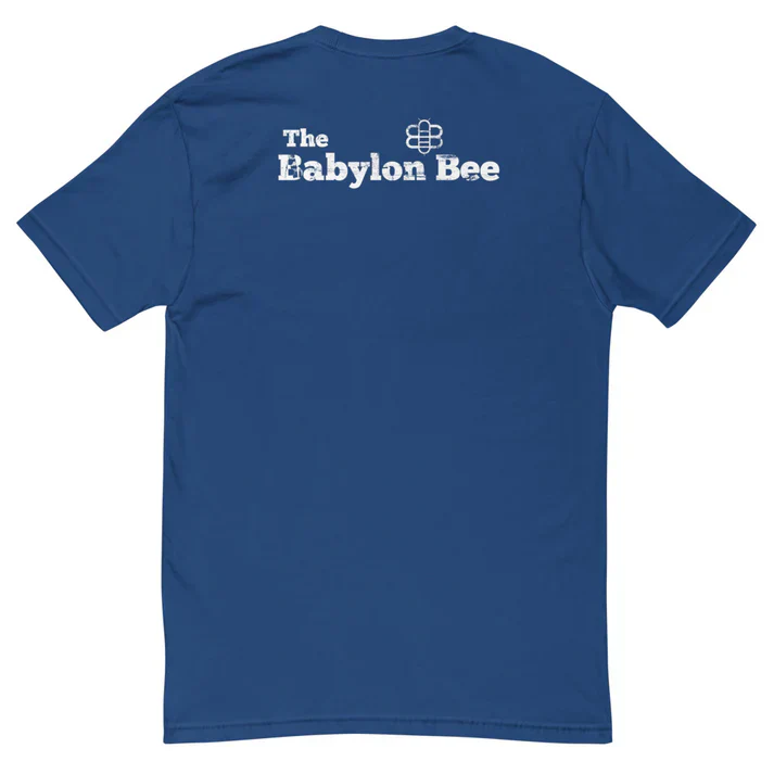 Babylon Bee Distressed T-Shirt - Front & Back Print - Image 5