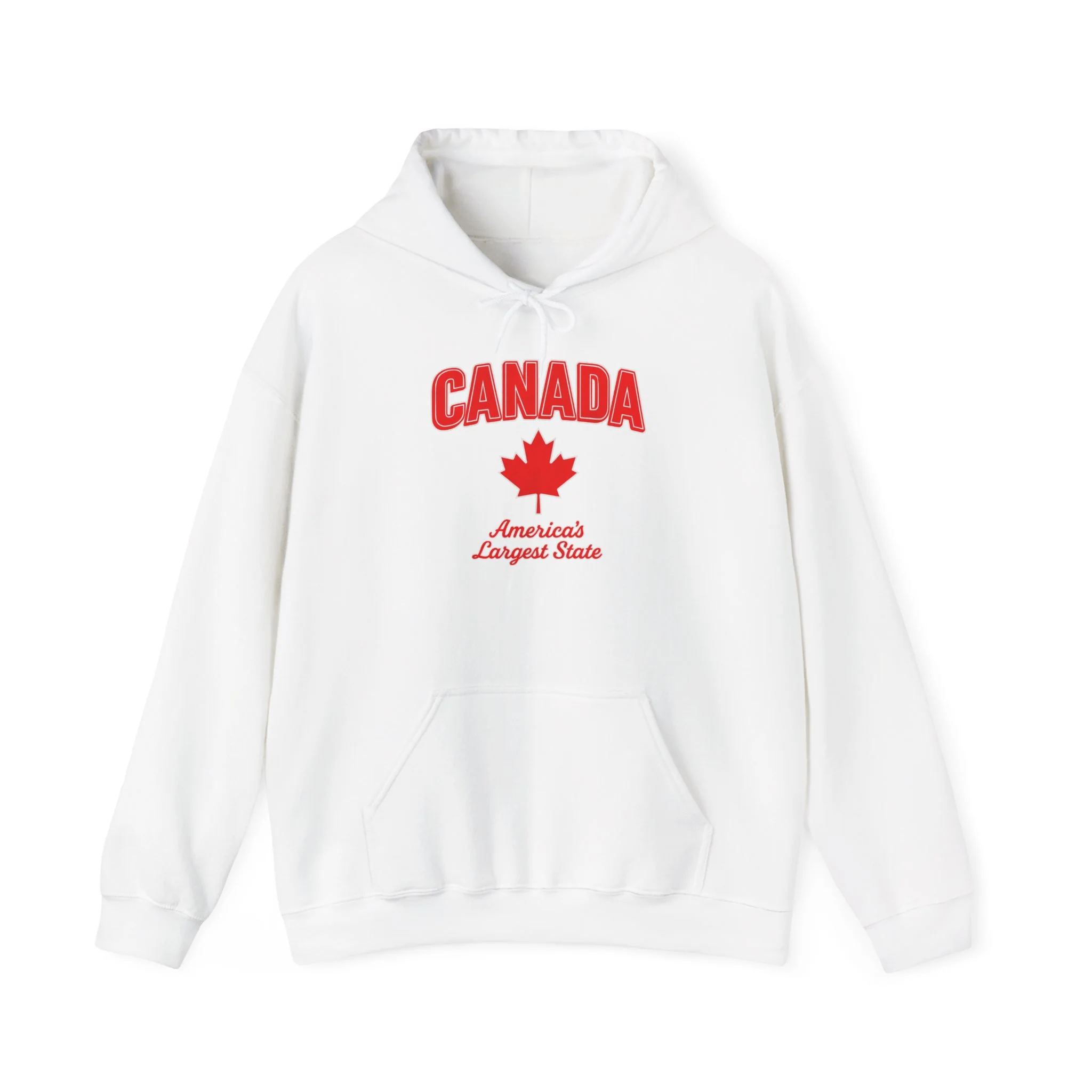 Canada – America's Largest State Hoodie - Image 3