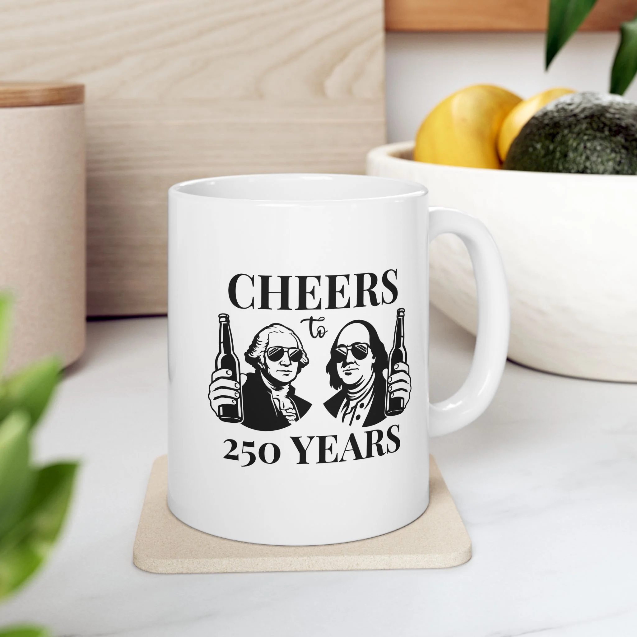 Cheers To 250 Years Mug - Image 3
