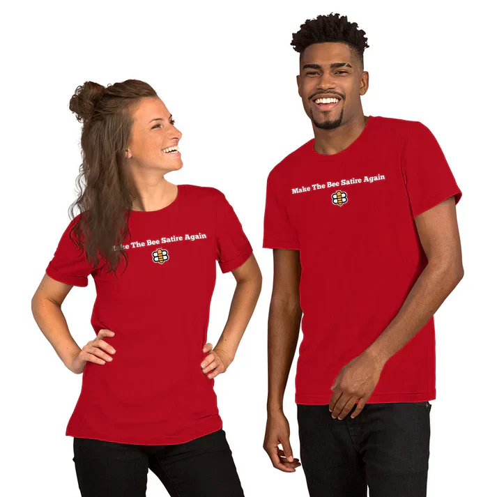 Make The Bee Satire Again T-Shirt - Image 4